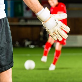 Adult indoor drop in soccer