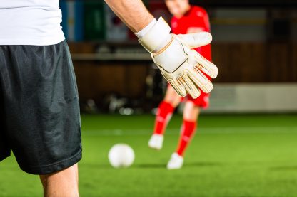 Adult indoor drop in soccer